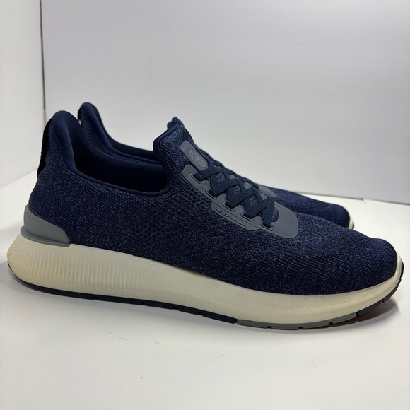PETER MILLAR Hyperlight Apollo Crown Sport Navy Knit Slip On Sneakers Size 11